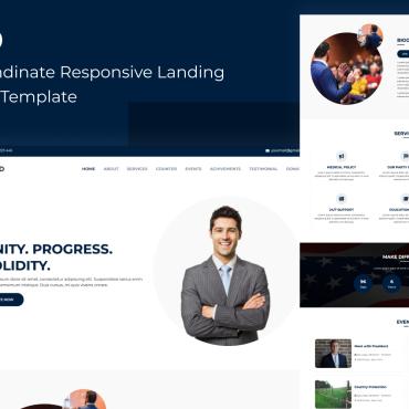 Candidate Candidates Landing Page Templates 346663