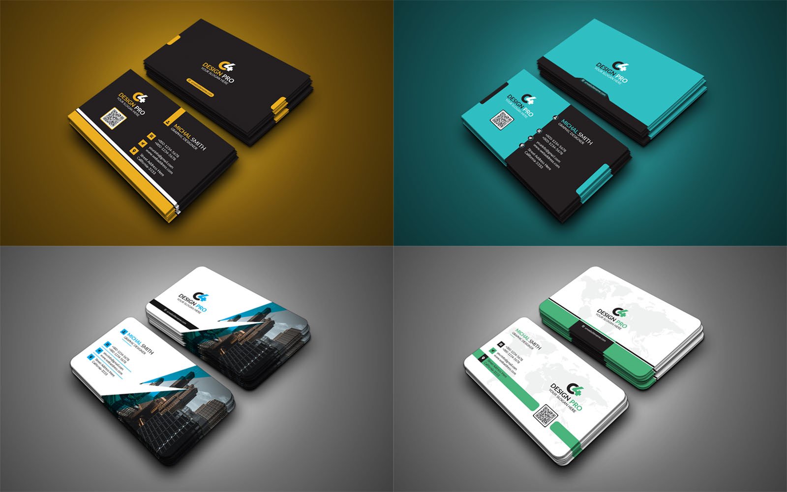 Business Card Modern 4 Design