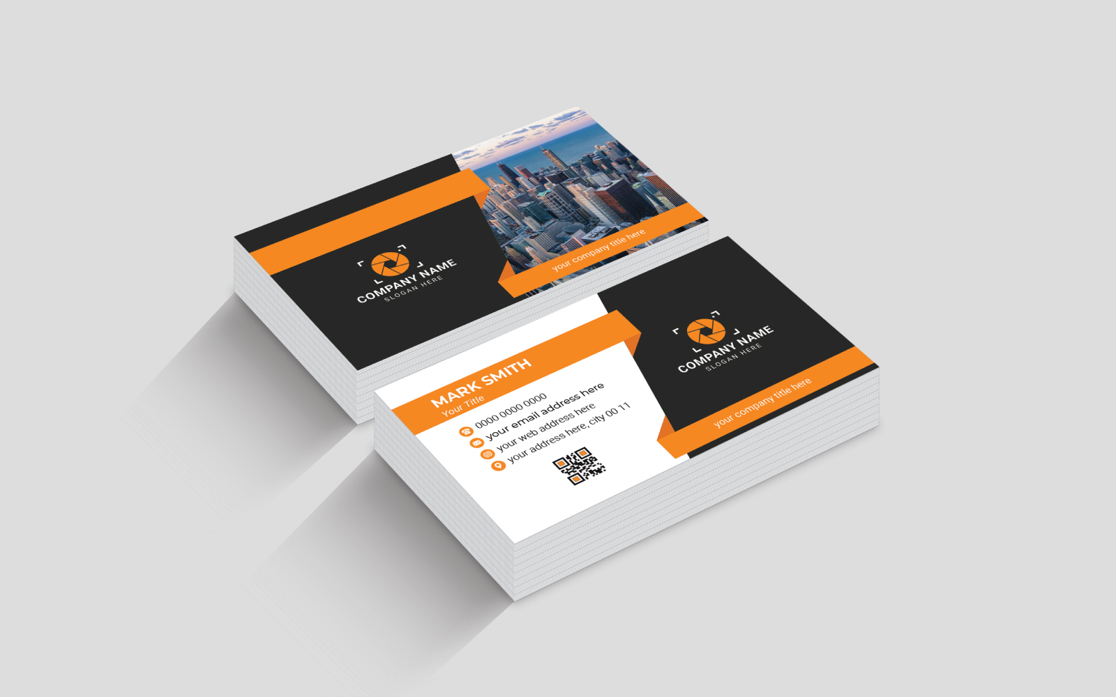 Modern Corporate Business Card Design Template