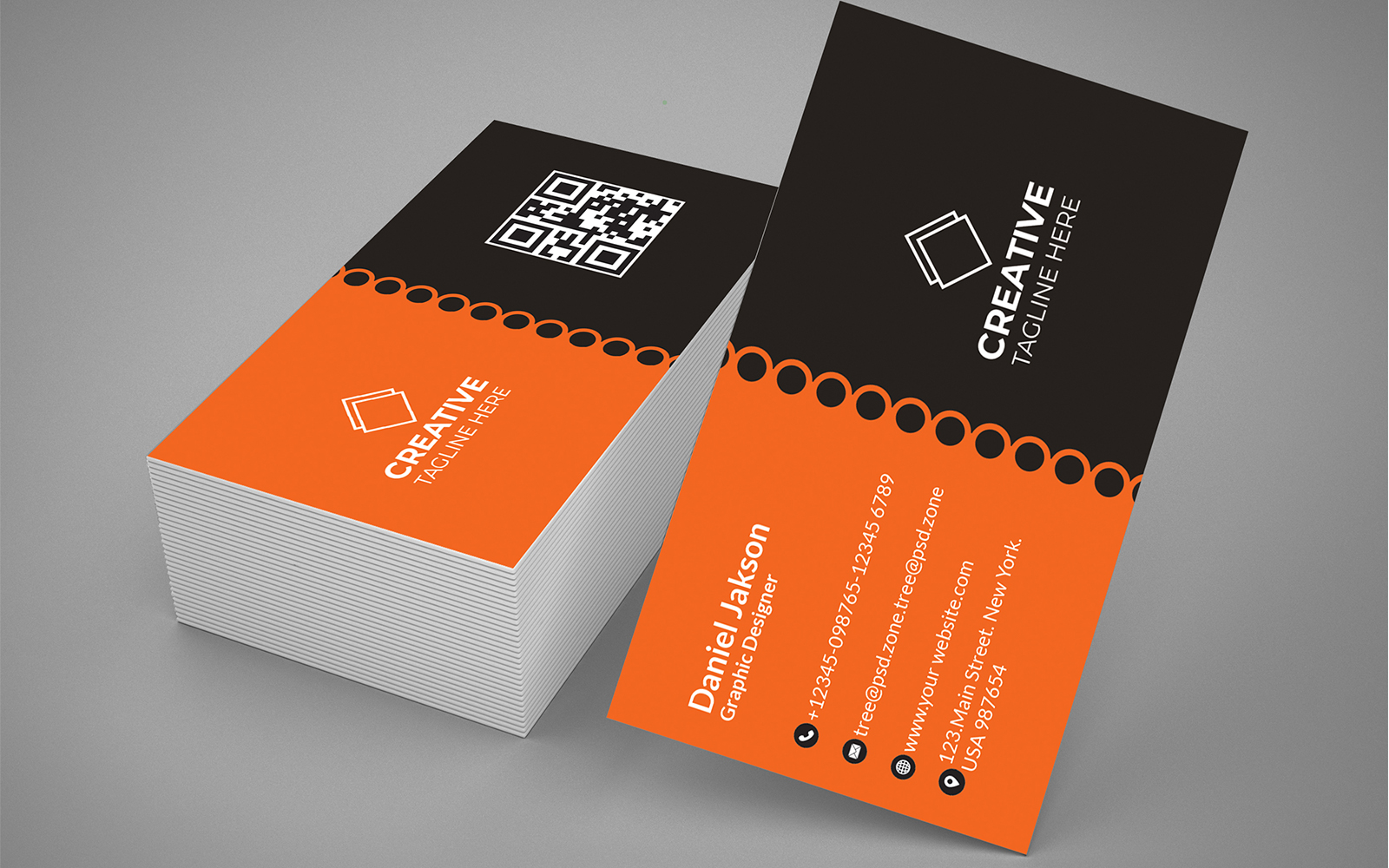 Standard Business Cards Template