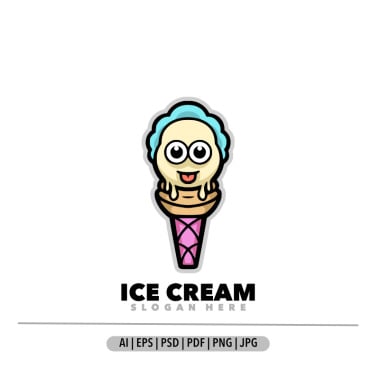 Chocolate Frozen Logo Templates 346729
