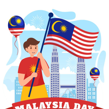 Malaysia Day Illustrations Templates 346852