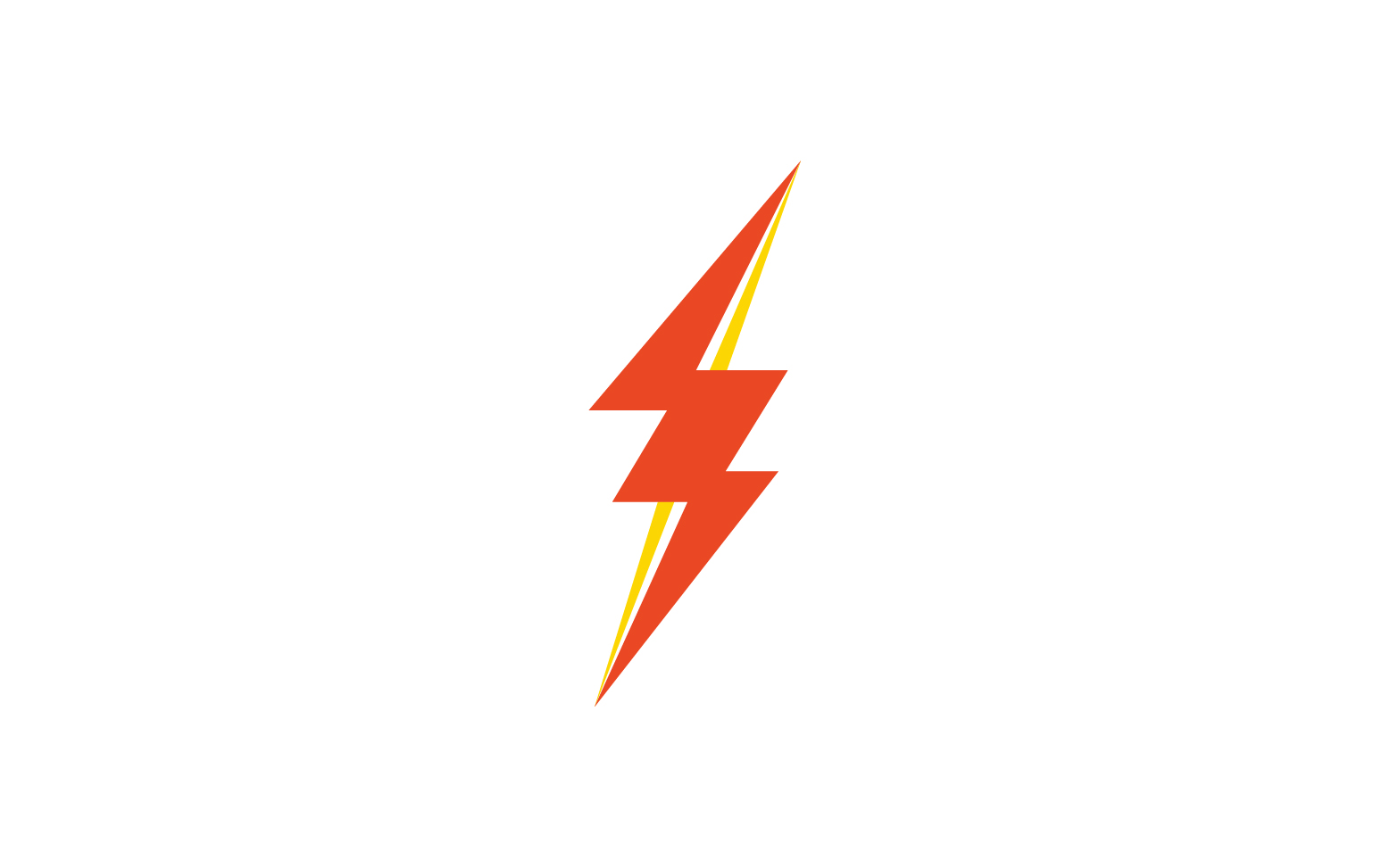 Thunderbolt Logo and Symbol Vector Stock Vector - Illustration of logo,  icon: 278474723