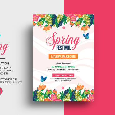 Party Spring Corporate Identity 347015