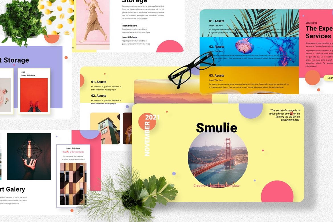 Smulie - Creative Digital Powerpoint Template