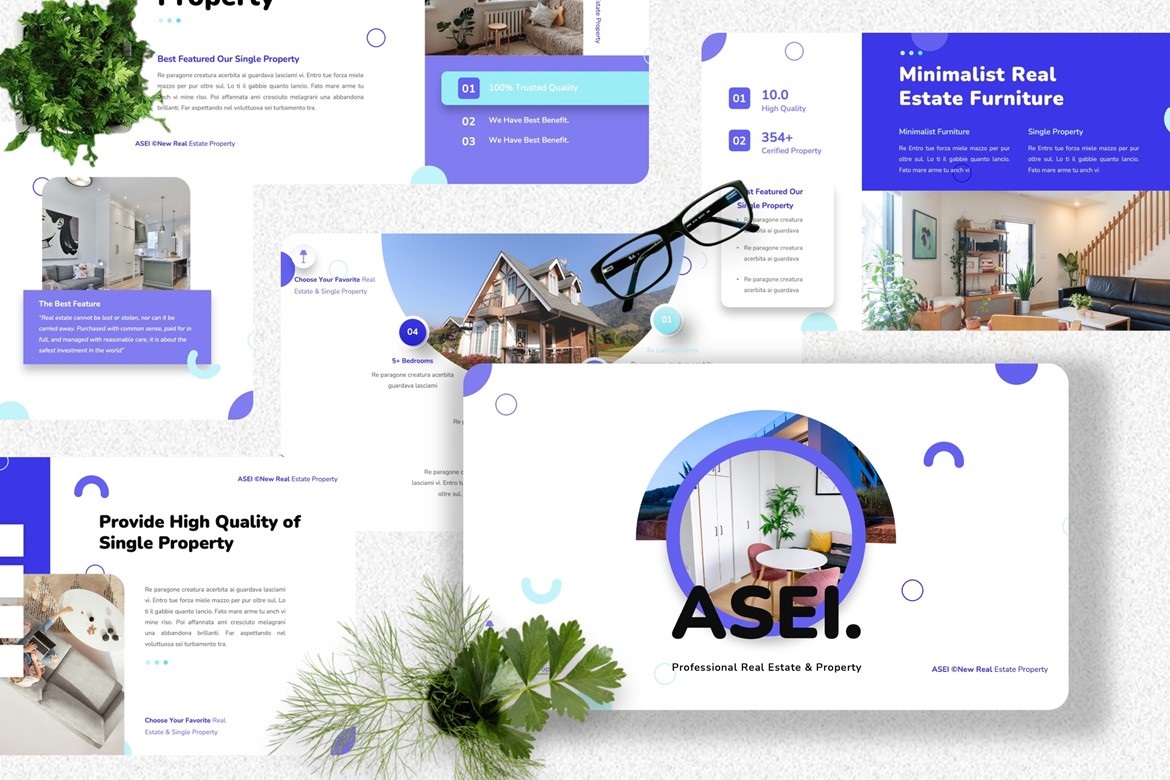 Asei - Real Estate Googleslide Template
