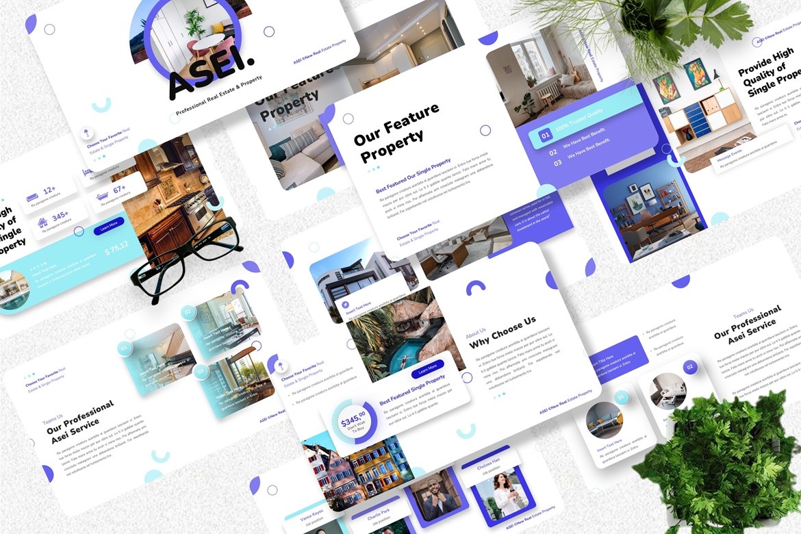 Asei - Real Estate Powerpoint Template