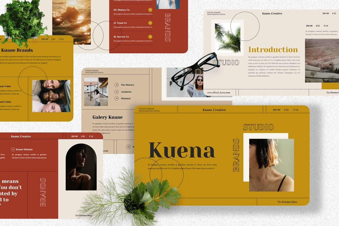Kuane - Fashion Creative Keynote Template