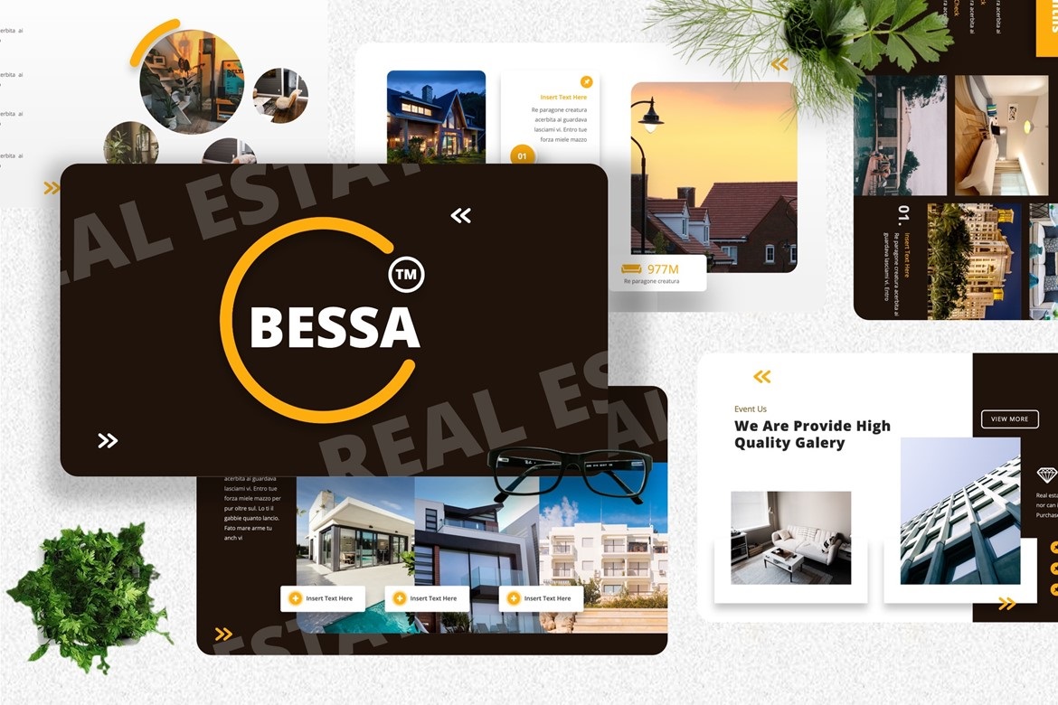 Bessa - Real Estate Powerpoint Template