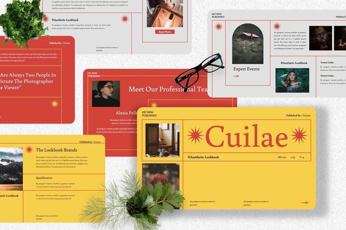 Cuilae - Modelling Powerpoint Template