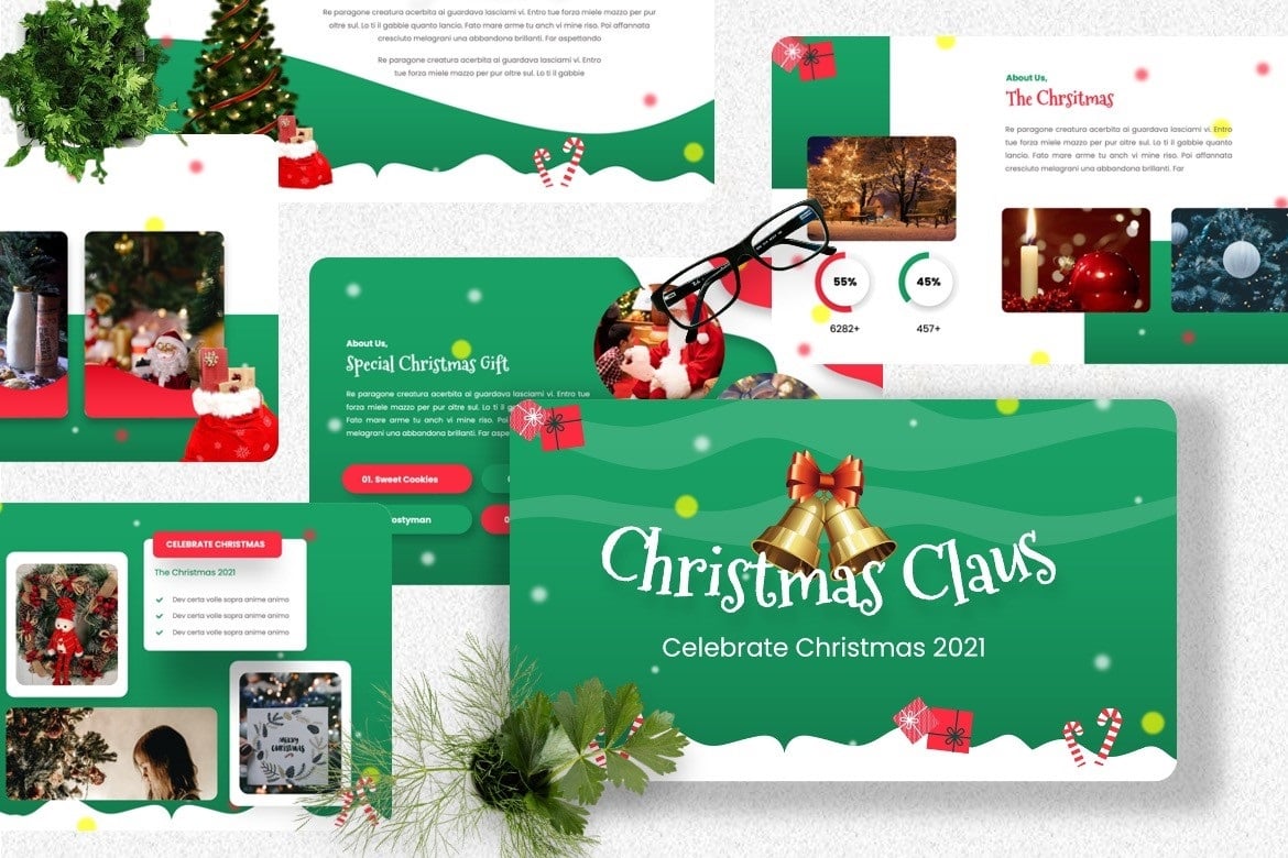 Claus - Christmas Keynote Templates