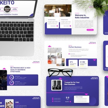 Business Clean PowerPoint Templates 347056