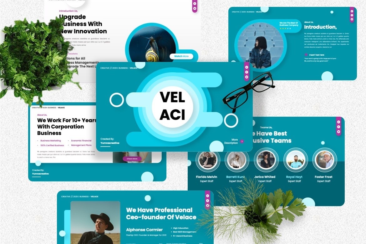 Velace - Corporate Keynote Templates