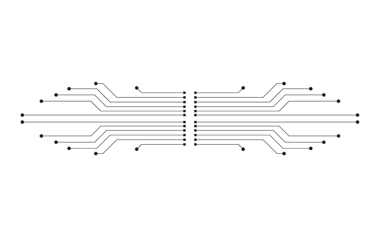 Circuit line board logo v18