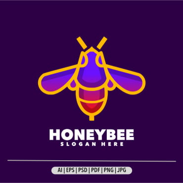 Art Bee Logo Templates 347089