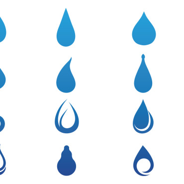 Water Blue Logo Templates 347182