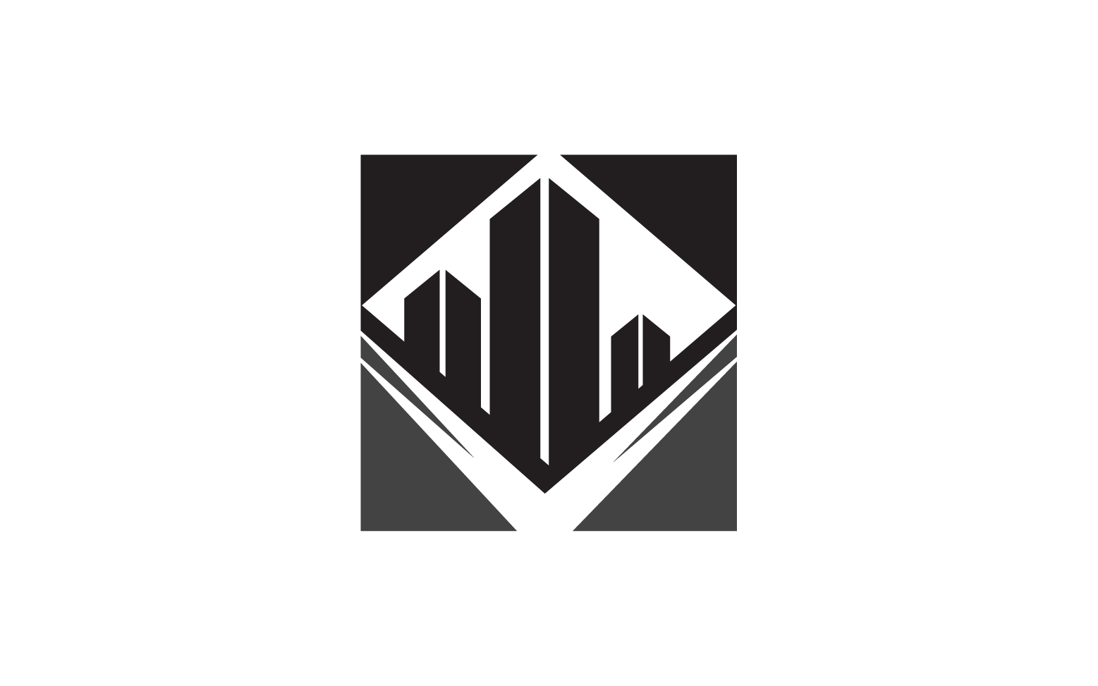 Modern city building logo tower logo template v19