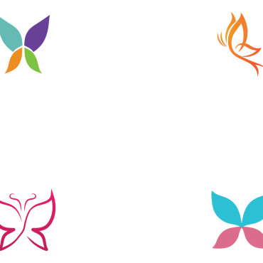 Vector Butterfly Logo Templates 347395