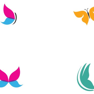 Vector Butterfly Logo Templates 347404