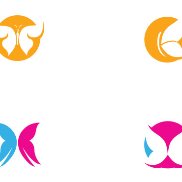 Vector Butterfly Logo Templates 347413