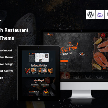 Catering Chef WordPress Themes 347535