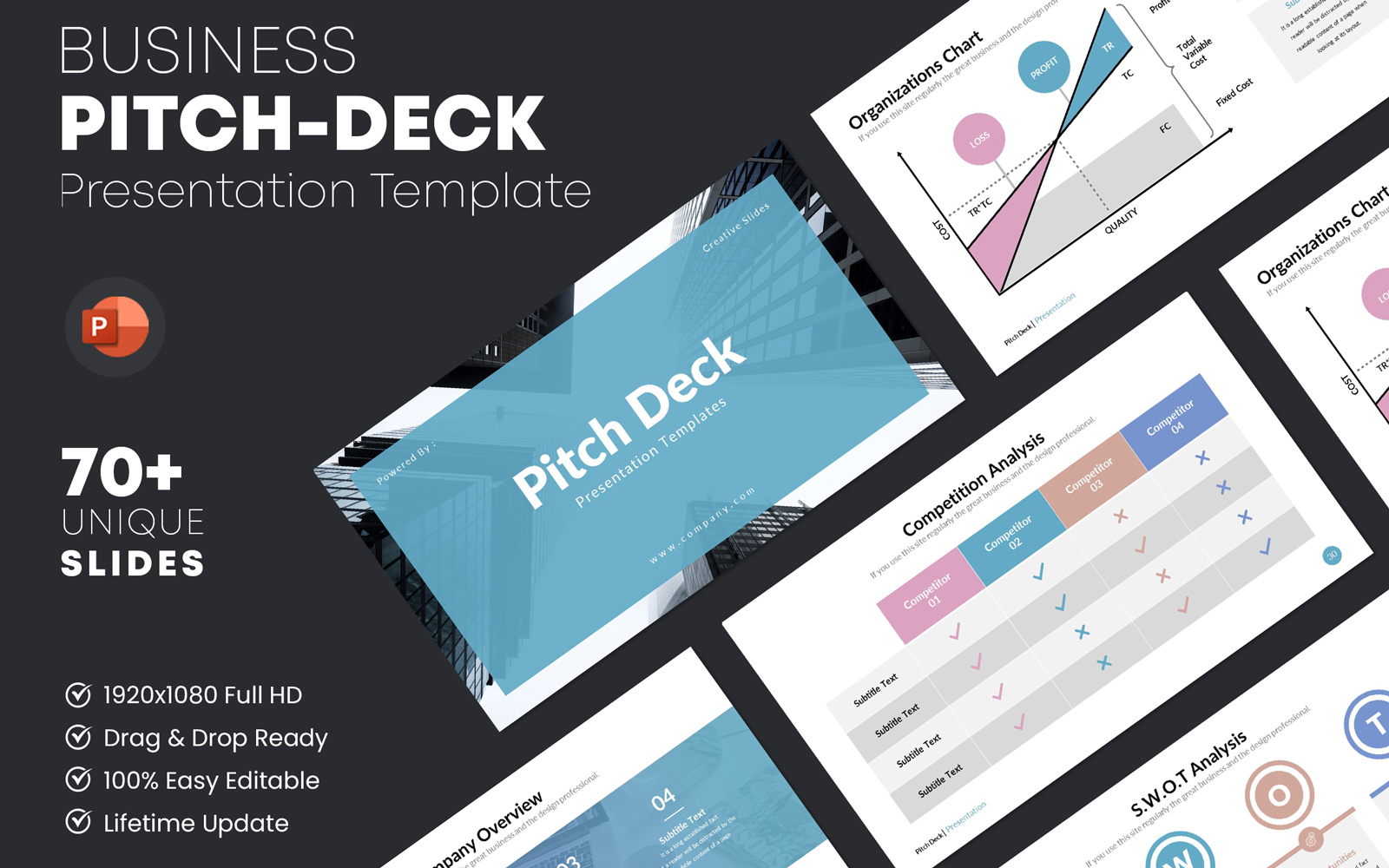 Pitch Deck - PowerPoint Presentation Template