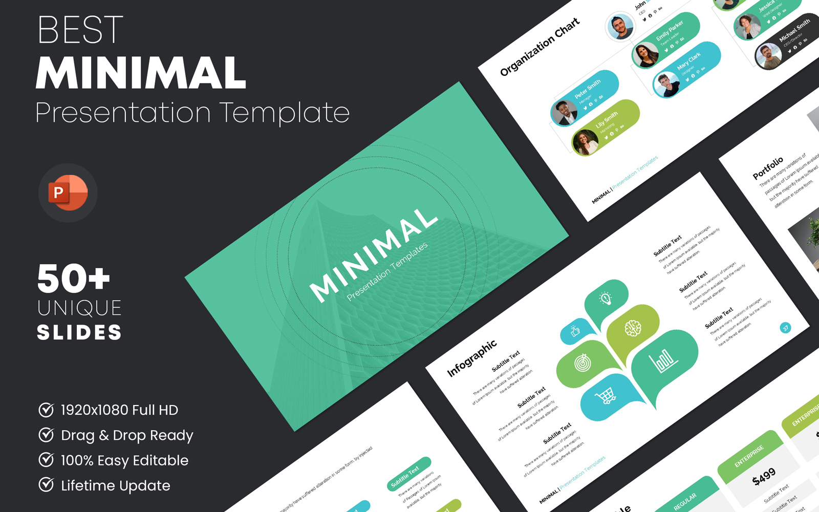 Minimal - PowerPoint Presentation Layout