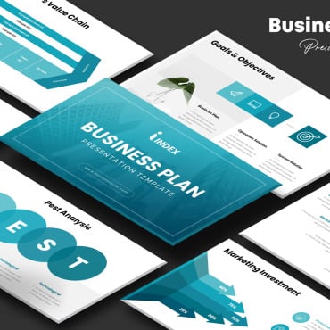 Business Clean PowerPoint Templates 347603