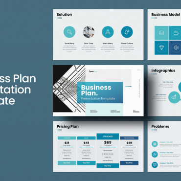 Business Clean PowerPoint Templates 347609