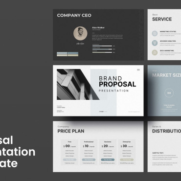 Business Clean PowerPoint Templates 347610