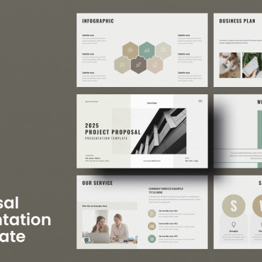 Business Clean PowerPoint Templates 347612