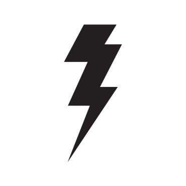 Lightning Icon Logo Templates 347851