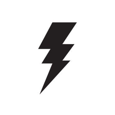 Lightning Icon Logo Templates 347857