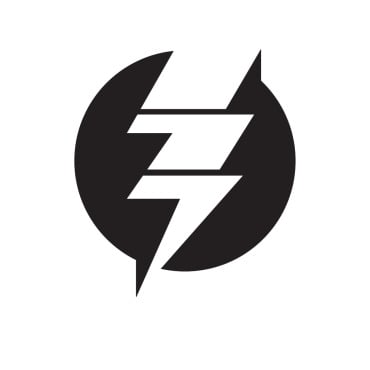 Lightning Icon Logo Templates 347867