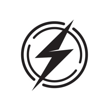 Lightning Icon Logo Templates 347876