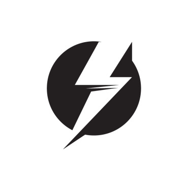 Lightning Icon Logo Templates 347877