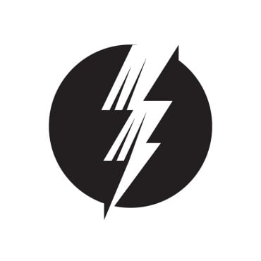 Lightning Icon Logo Templates 347879