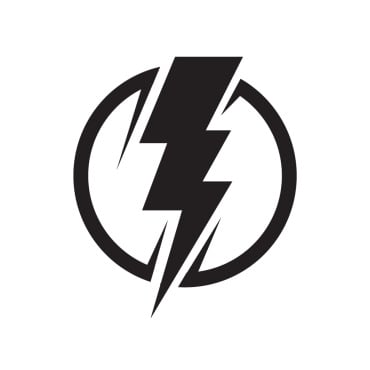 Lightning Icon Logo Templates 347881