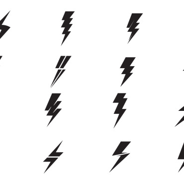 Lightning Icon Logo Templates 347882