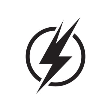 Lightning Icon Logo Templates 347893
