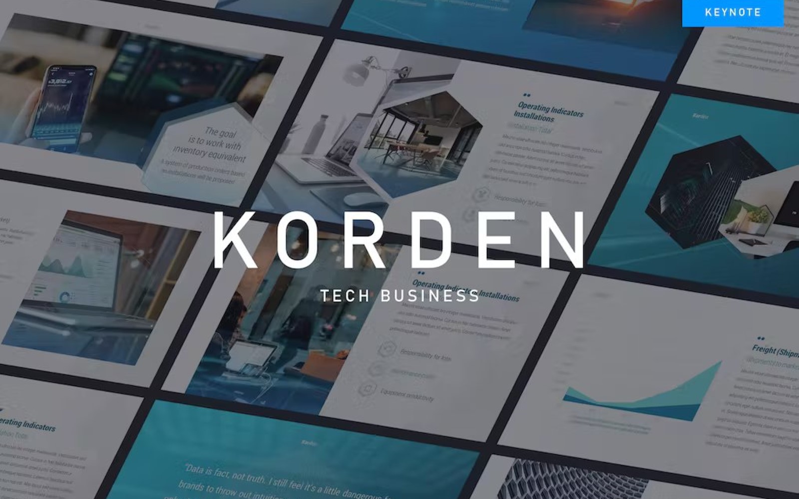 KORDEN - Tech Business Keynote Template