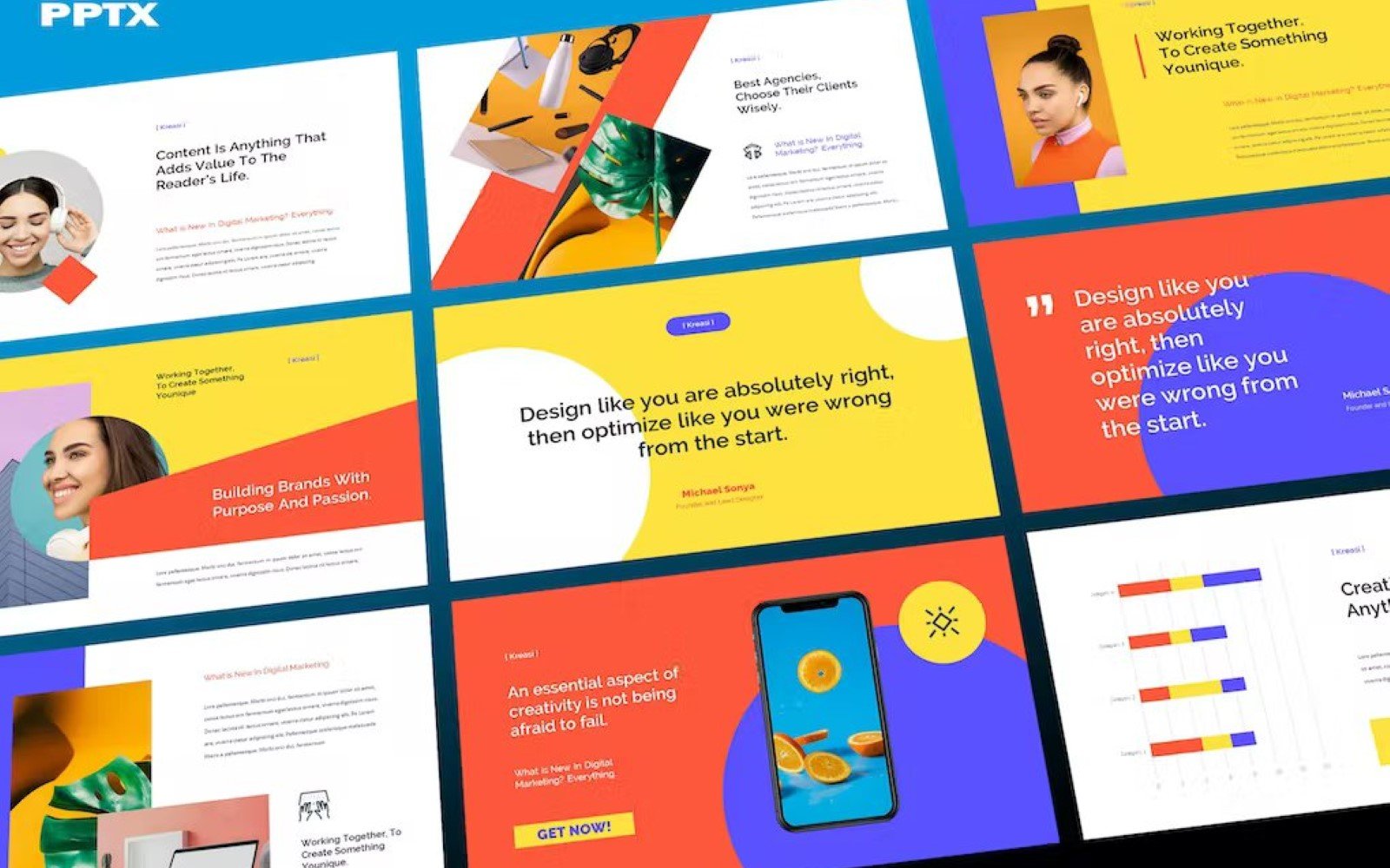 Kreasi - Digital Marketing Powerpoint Template