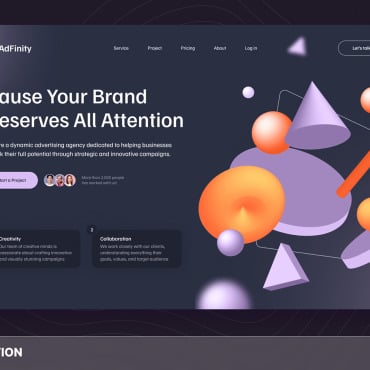 Advertisement Agency UI Elements 348008