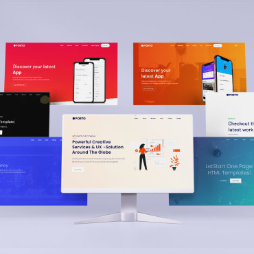 Bootstrap Startup Landing Page Templates 348062