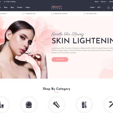 Beauty Cosmetic Shopify Themes 348068