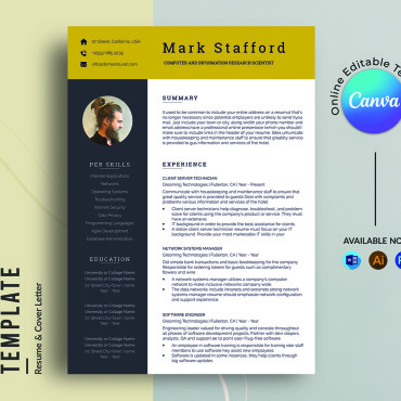 Page 3 Resume Templates 348077