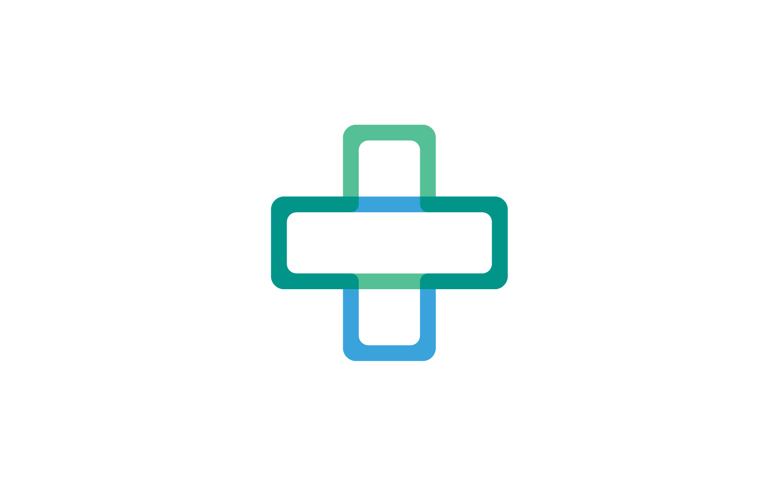 Medical cross hospital logo vector v5