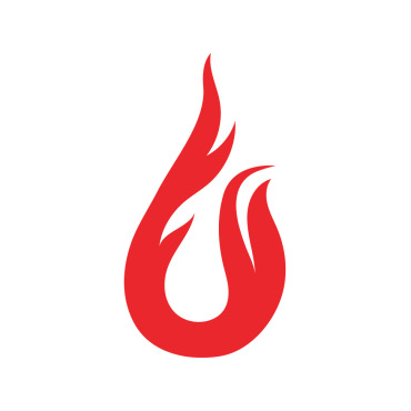 Letter Fire Logo Templates 348190