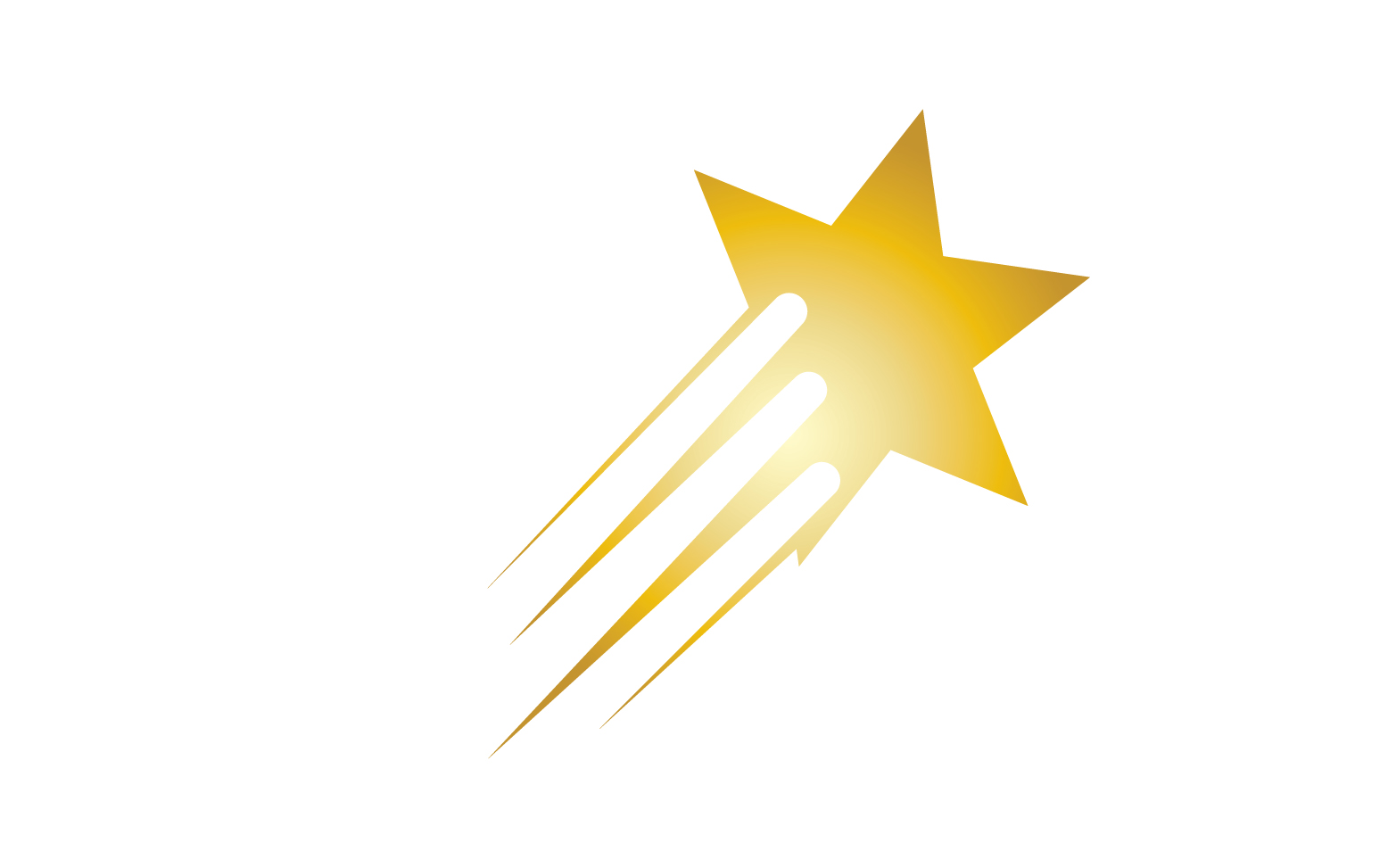 Star success gold logo vector v1