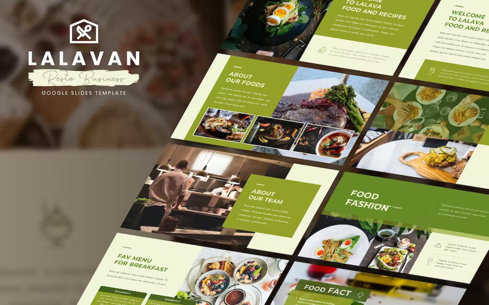 Lalavan - Food Business Google Slides